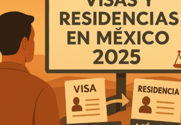 Requisitos migratorios actualizados para visas y residencias en México en 2025