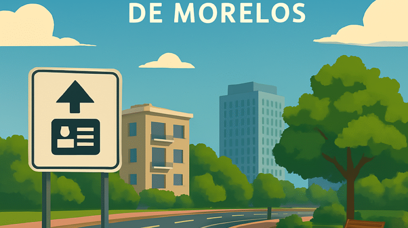 Paisaje urbano de Emiliano Zapata con elementos legales y estilo institucional Mexivanza